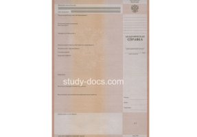 Академическая справка в Красногорске